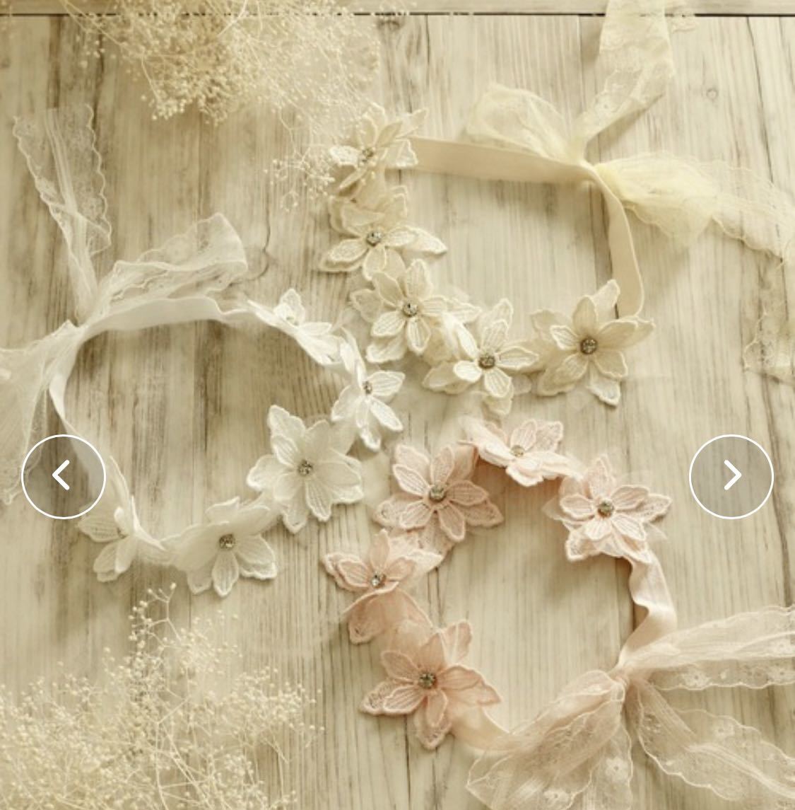  new goods Katharine kote-ji cream color hair band flower . half birthday . birthday wedding hair accessory kachu-m