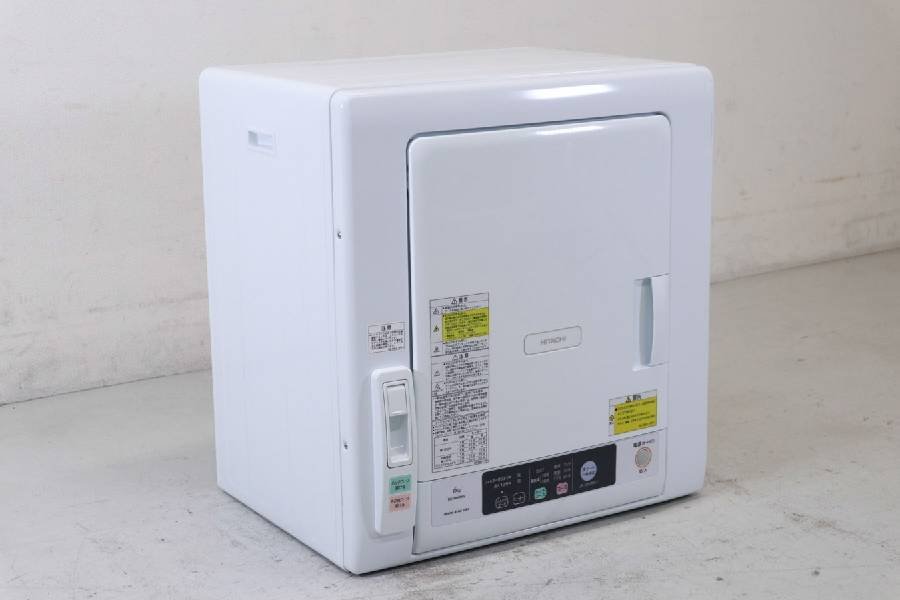 ☆2020年製 日立☆電気衣類乾燥機 DE-N60WV☆乾燥6kg 1180W☆535h10