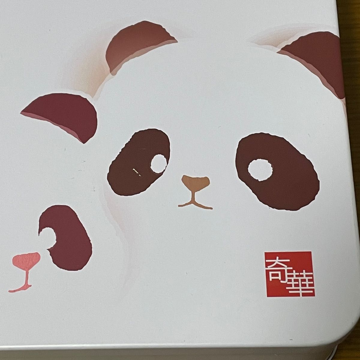 空缶　奇華餅家　パンダ　香港　panda