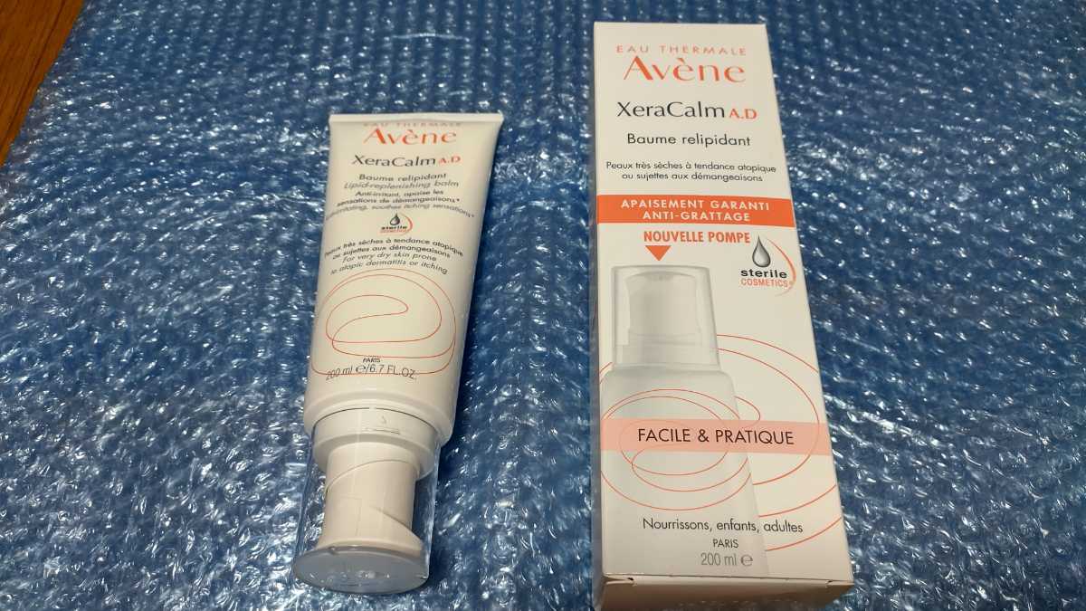 【未使用】アベンヌ クセラカルム A.D システミック スキンケア クリーム オイル 200ml Avene Xera Calm アベンヌウォーター_画像3