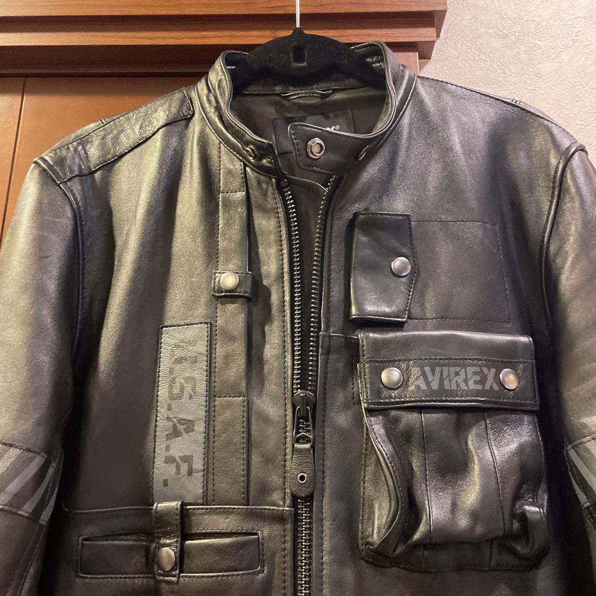 アビレックス ライダースジャケット羊革新品未使用 www.gnews24live.in