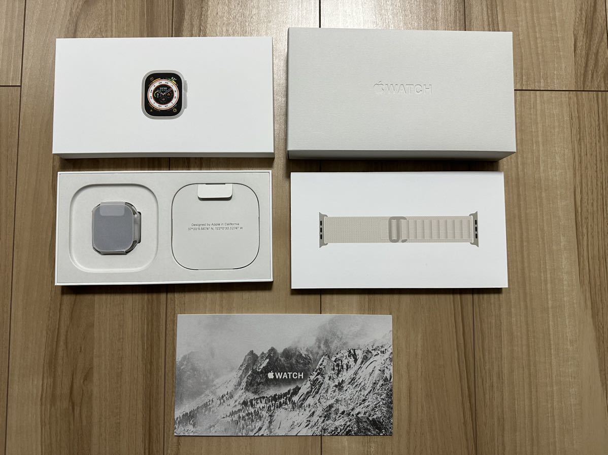 Apple Watch ultra 49mm GPS+cellular 極美品 cvantid.md
