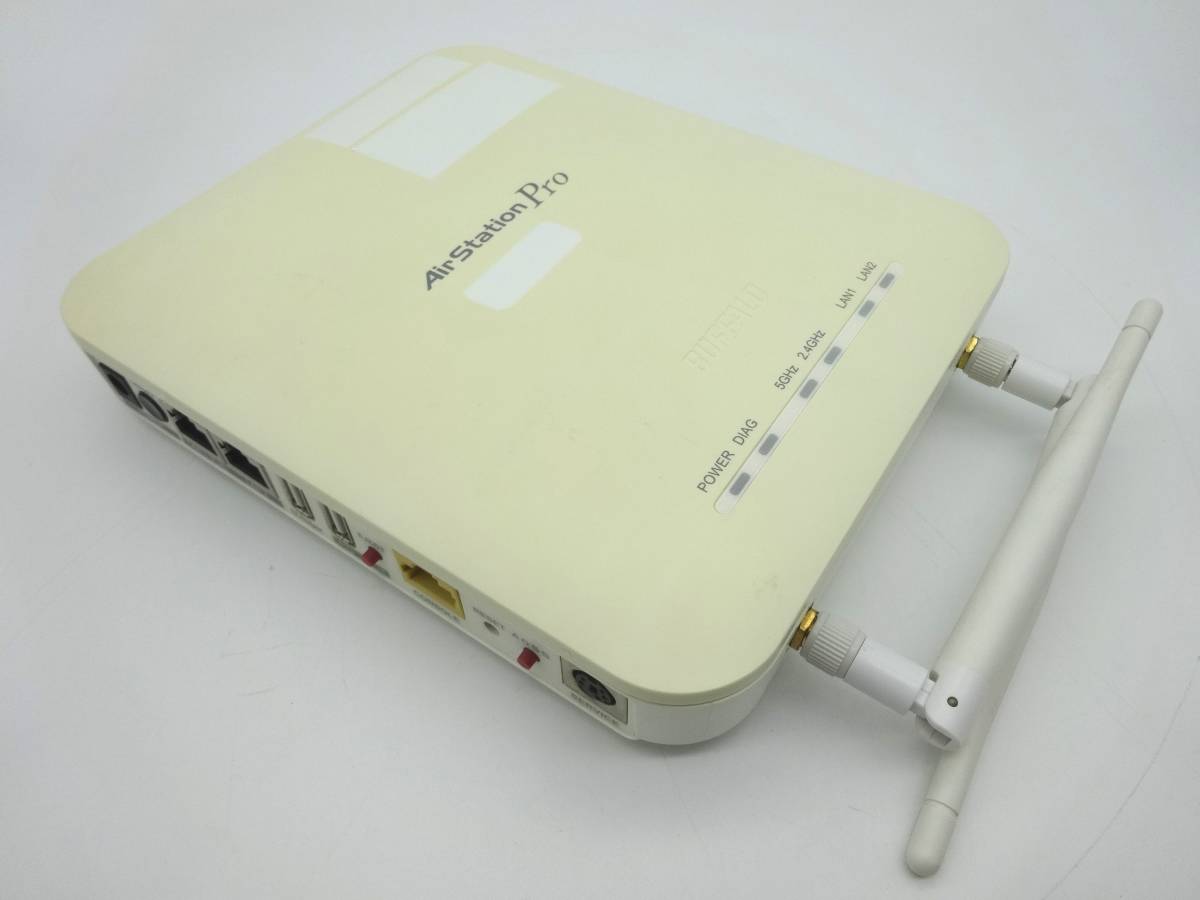 1,999円【本体のみ、動作保証、初期化済】バッファロー BUFFALO 無線LAN AirStationPro WAPS-AG300H IEEE802.11g PoE アクセスポイント _画像1