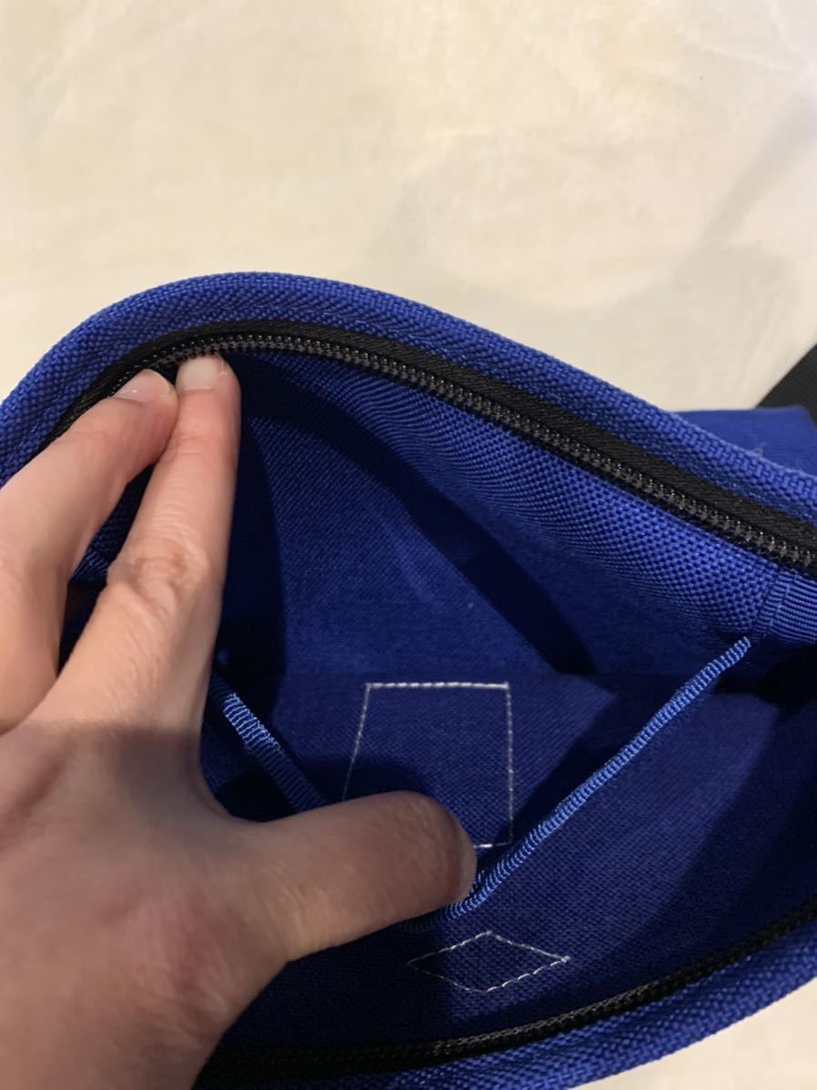  as good as new Dan ton DANTON shoulder bag - nylon blue bag 