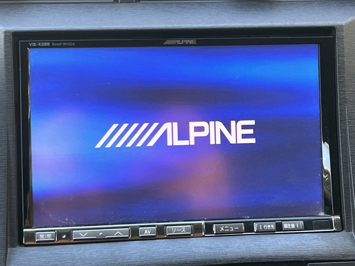 ALPINE VIE-X088V フルセグ Bluetooth ナビ-