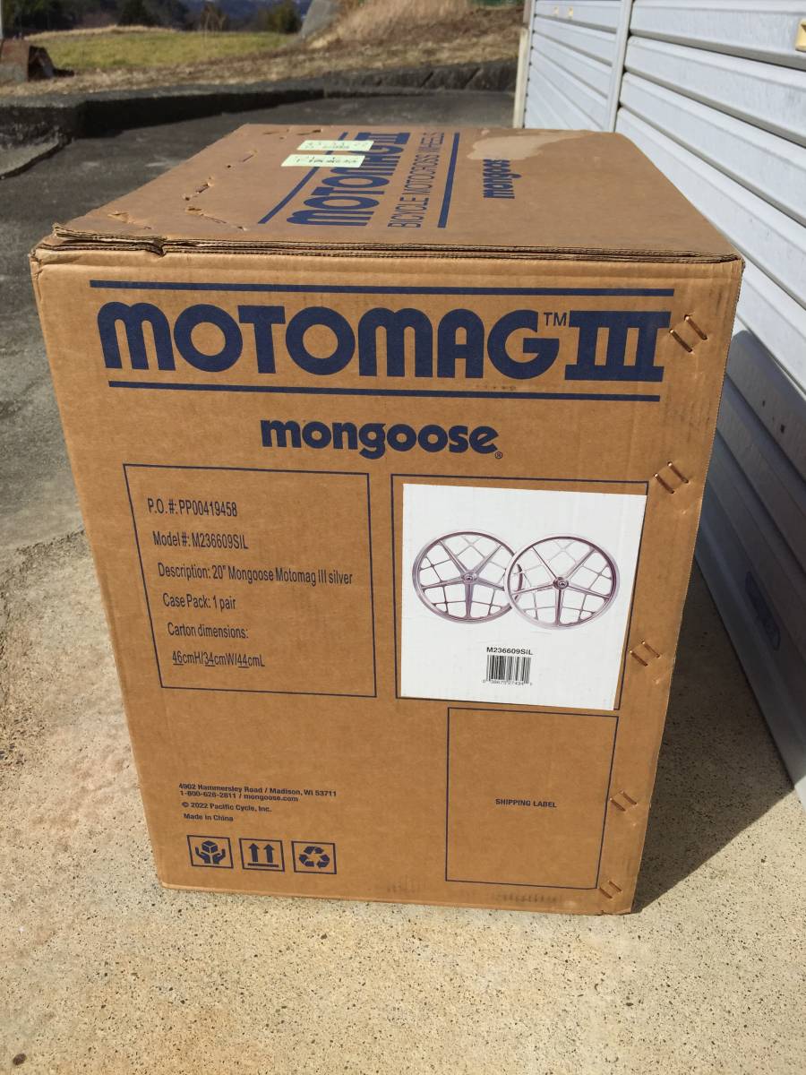 若者の大愛商品 MONGOOSE mongoose MOTOMAG モトマグ マングース iii