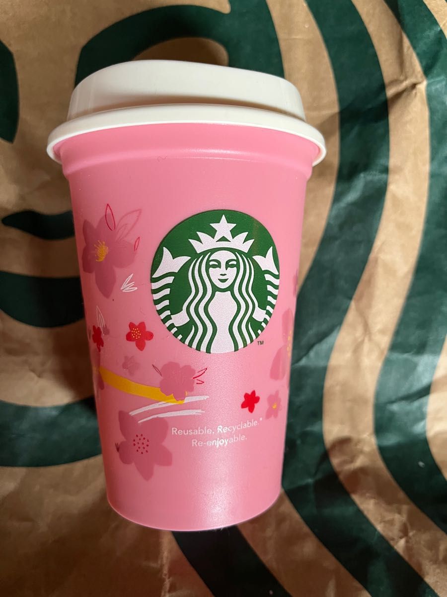 【新品未使用】ネスレ　STARBUCKS リユーザブルカップ　桜　　2020 ２つセット