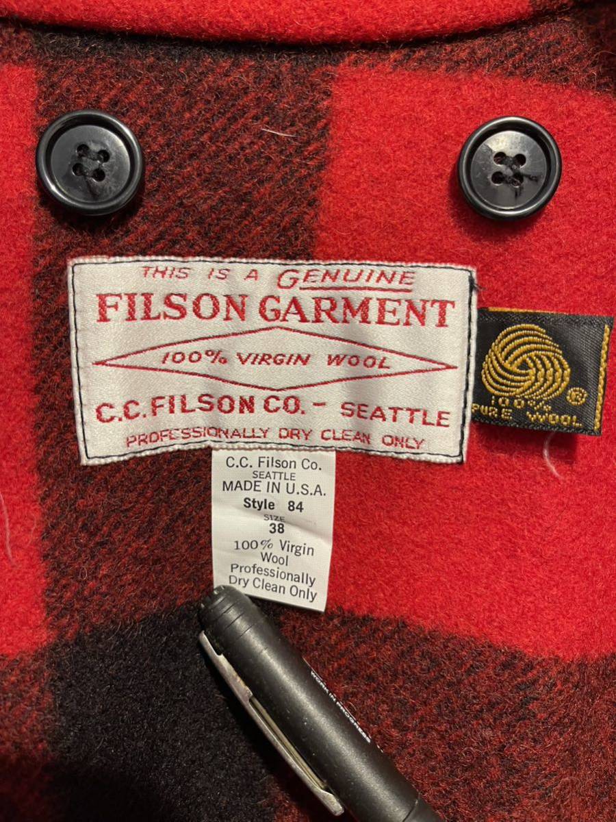 ☆70s☆80s☆USA製☆FILSON GARMENT☆フィルソン☆メルトン☆ 低価格