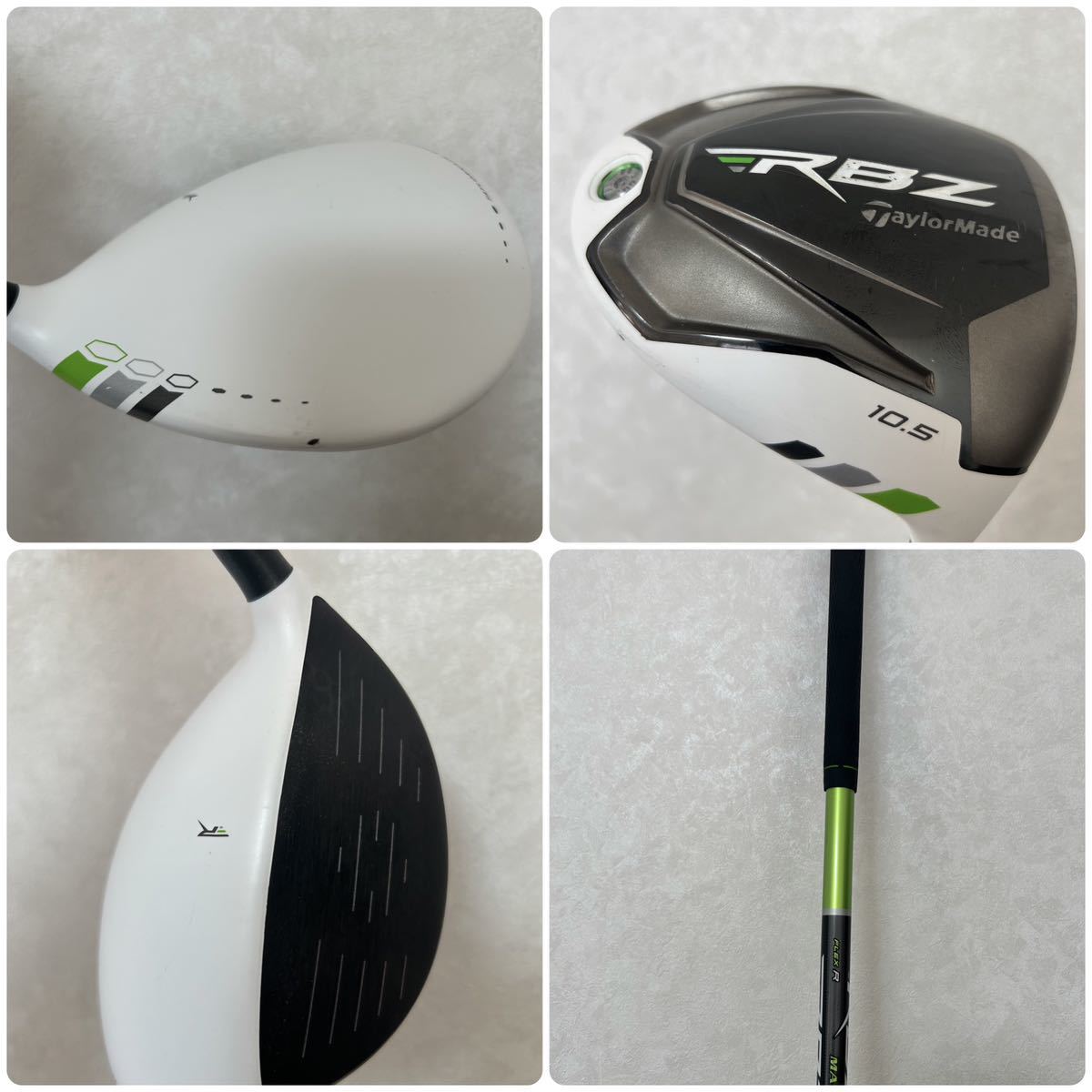 爆飛び白ヘッド テーラーメイド RBZセット Rフレックス 13本 爆飛び白ヘッド テーラーメイド RBZセット Rフレックス 13本