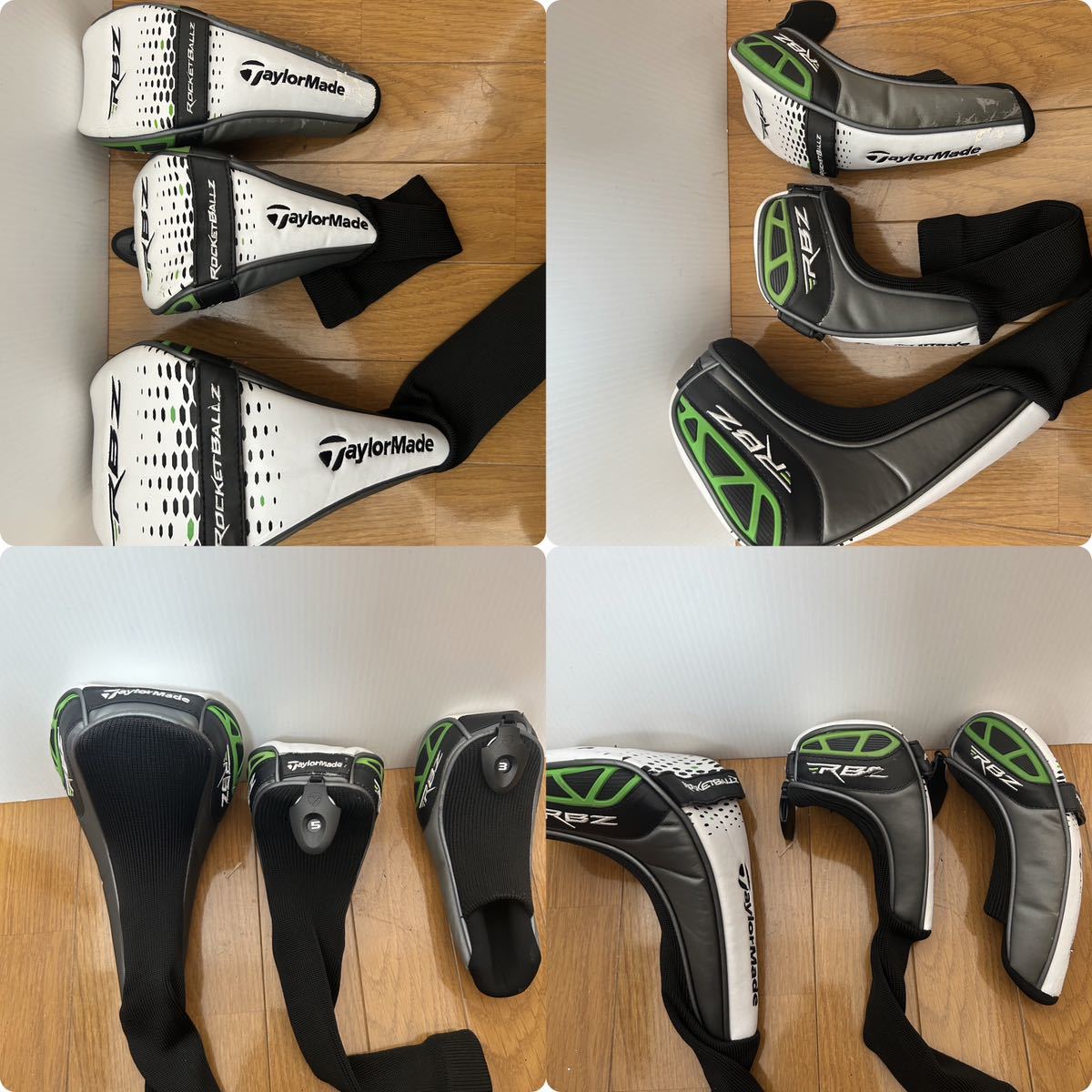 爆飛び白ヘッド テーラーメイド RBZセット Rフレックス 13本 爆飛び白ヘッド テーラーメイド RBZセット Rフレックス 13本