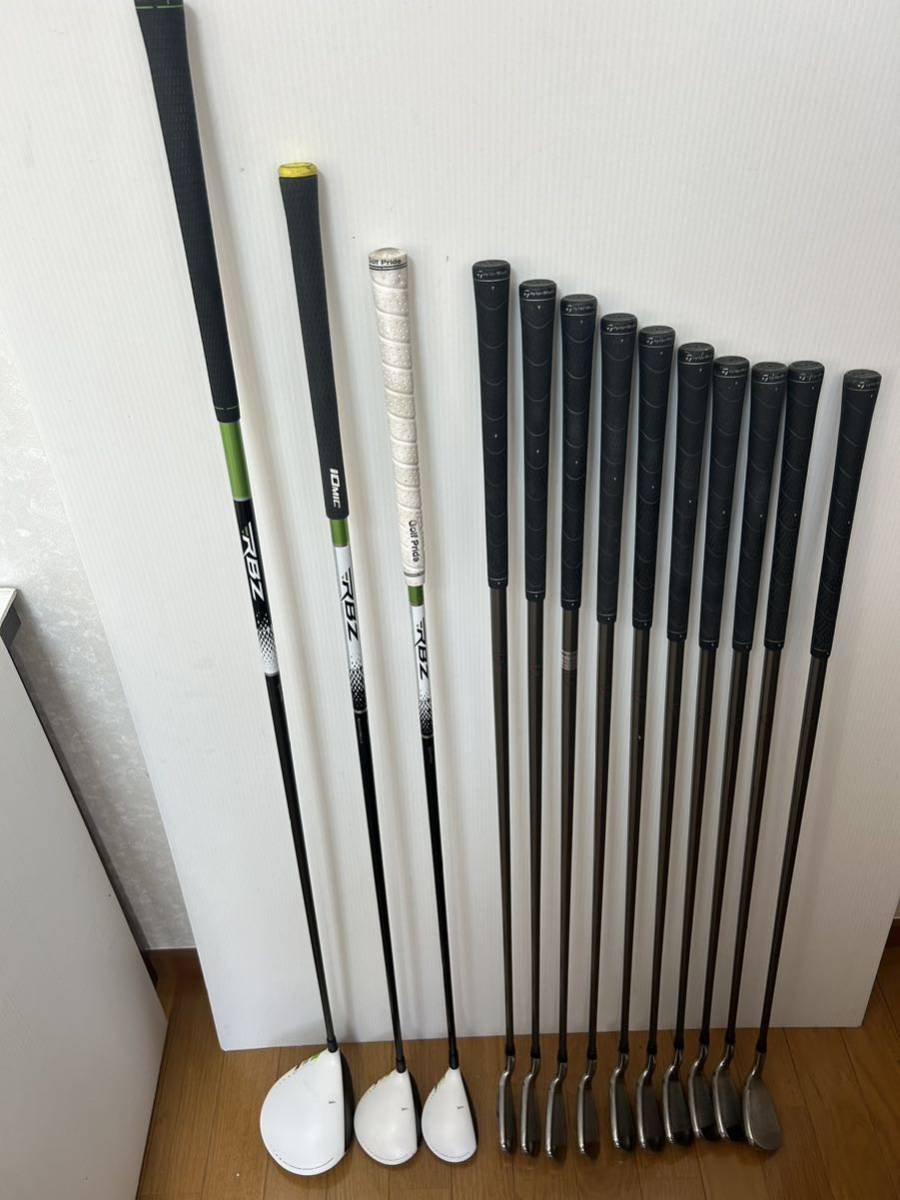 爆飛び白ヘッド テーラーメイド RBZセット Rフレックス 13本 爆飛び白ヘッド テーラーメイド RBZセット Rフレックス 13本