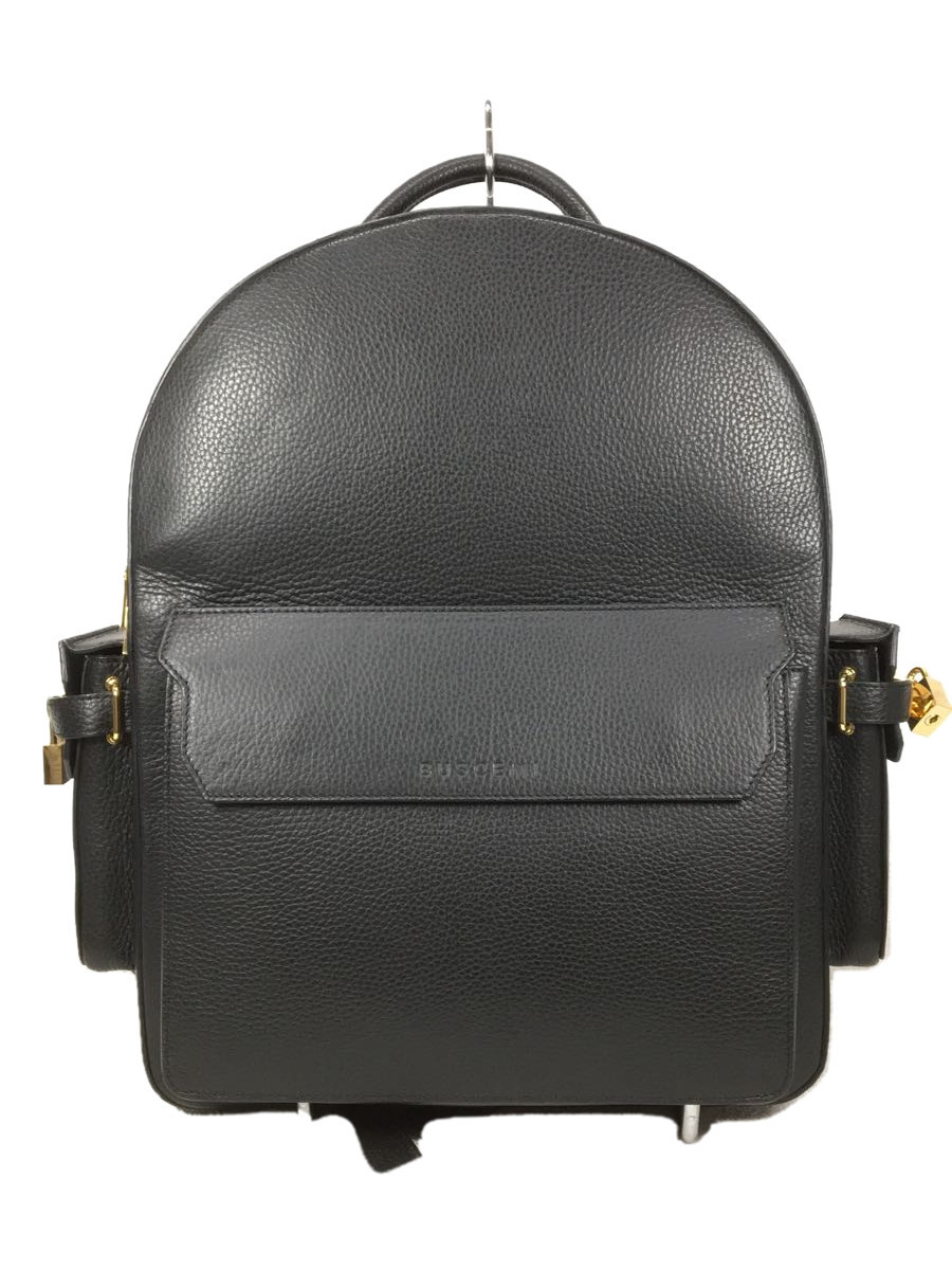 BUSCEMI◆3001BPL16-BLK/Backpack/バックパック/肩紐最大93/最小68