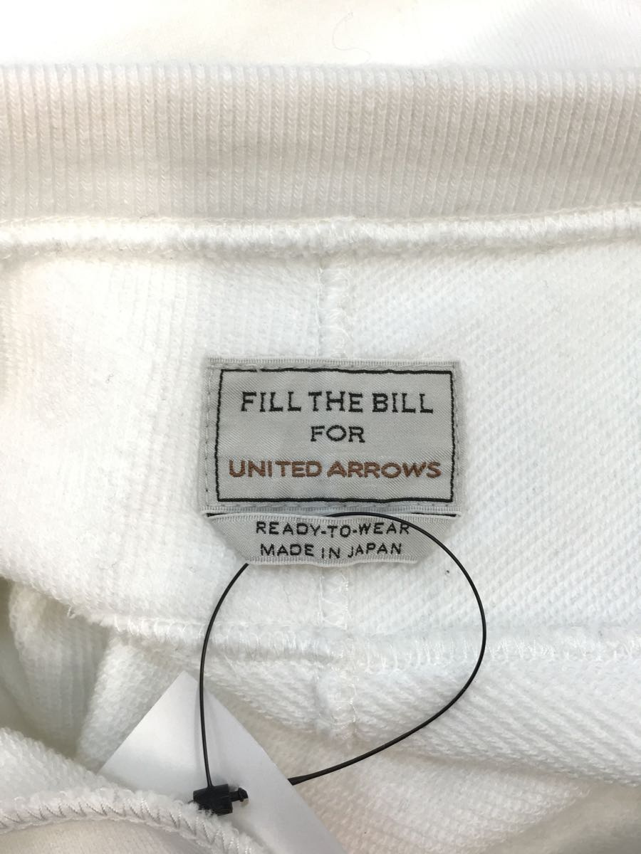 FILL THE BILL◆ARROWS別注/スウェットプルオーバー/バックスリット/FREE/コットン/WHT/205-191079_画像3