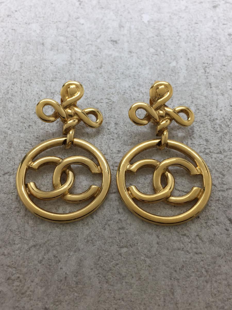 一部予約販売中】 CHANEL◇シャネル/イヤリング/-/GLD/中古 その他