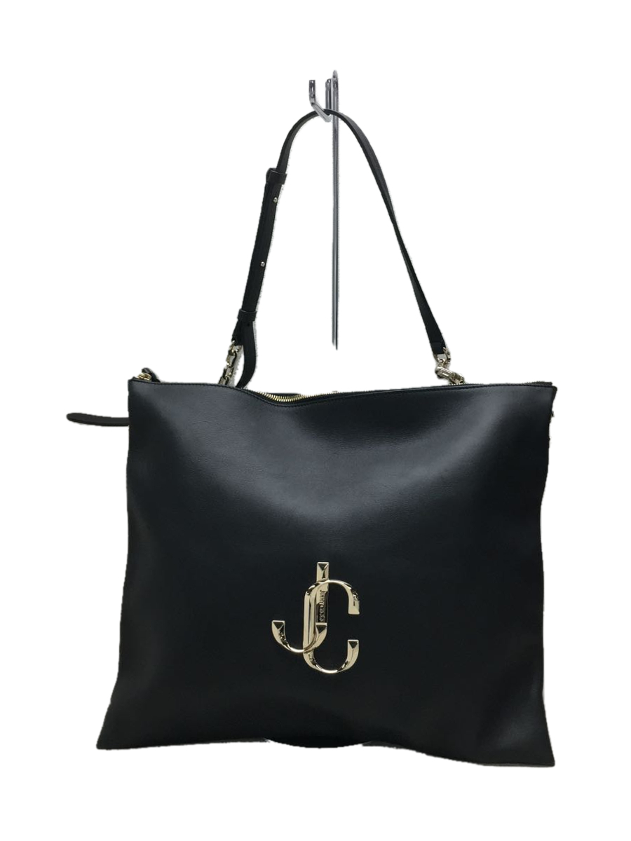 メーカー包装済】 JIMMY CHOO REBEL レベル ブラック2WAYトートバッグ