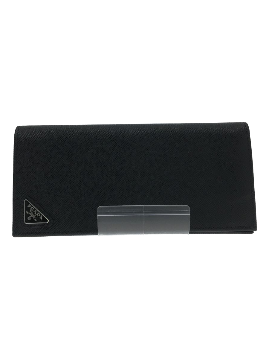 PRADA◇長財布/レザー/BLK/メンズ/2MV836 | litgearshop.com