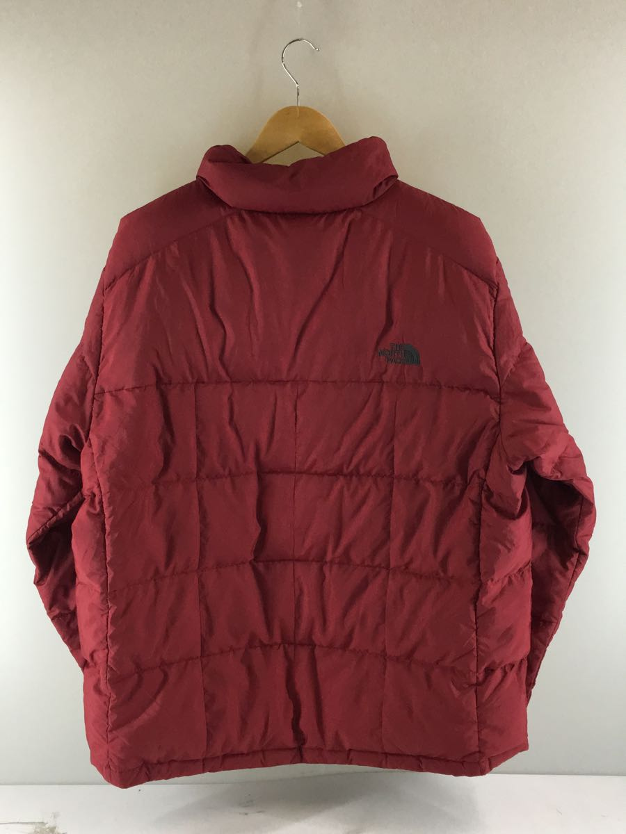 THE NORTH FACE◆ダウンジャケット/XL/ナイロン/RED_画像2