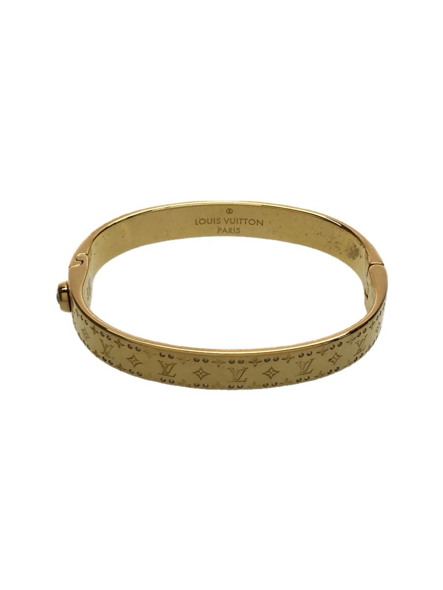 Shop Louis Vuitton Nanogram strass bracelet (M64861, M64860) by