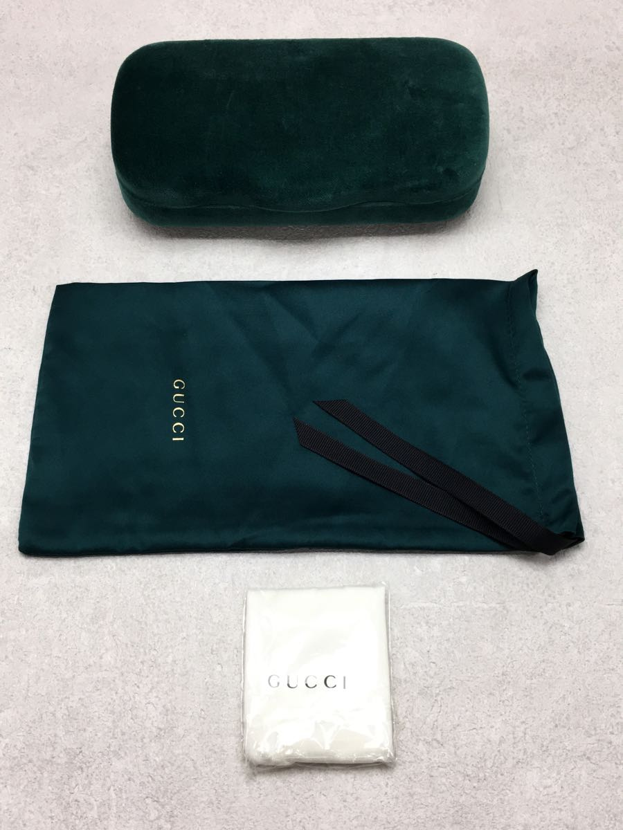 GUCCI* glasses /we Lynn ton / plastic /YLW/CLR/Sunglasses/Avana/Light-Bluee 56