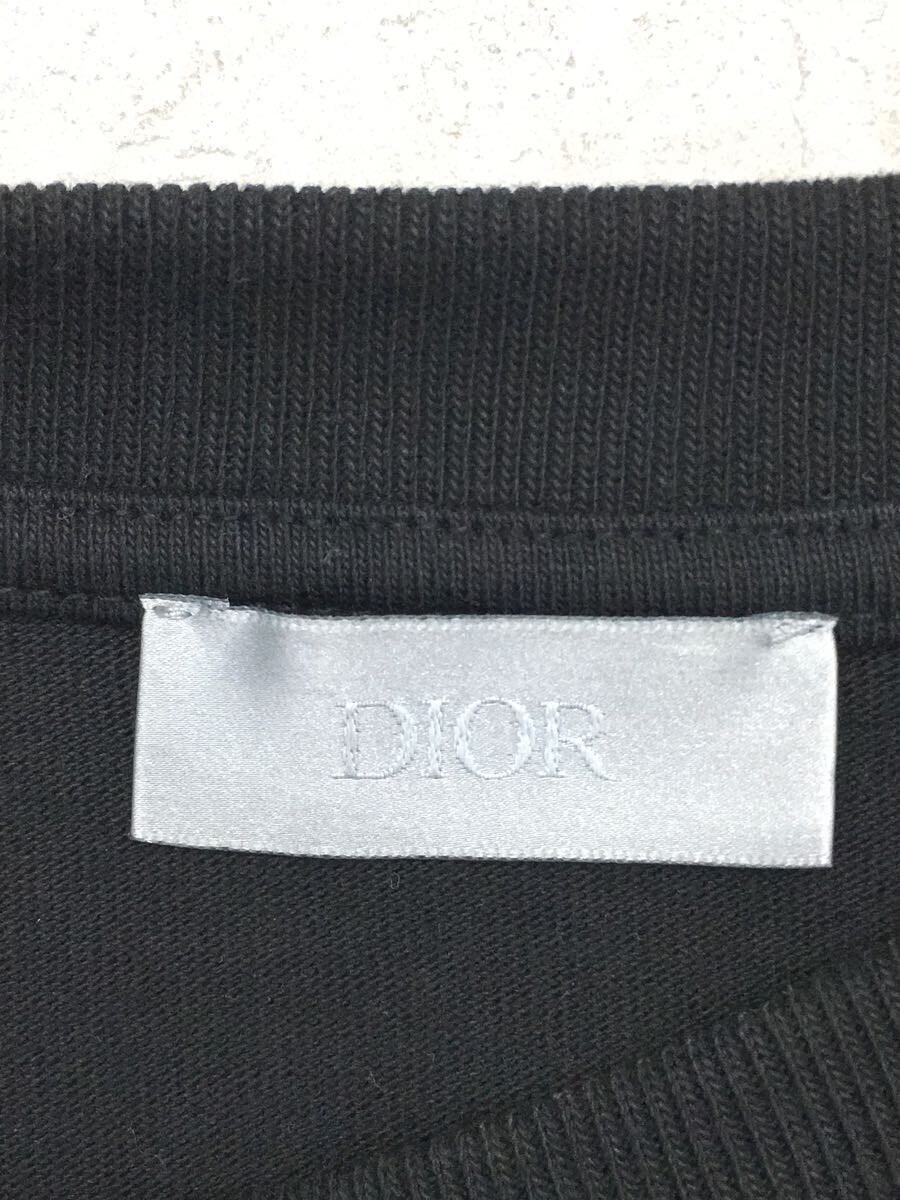 新発売 Dior STUSSY/20AW/BEE刺繍/Tシャツ/XS/コットン/BLK HOMME