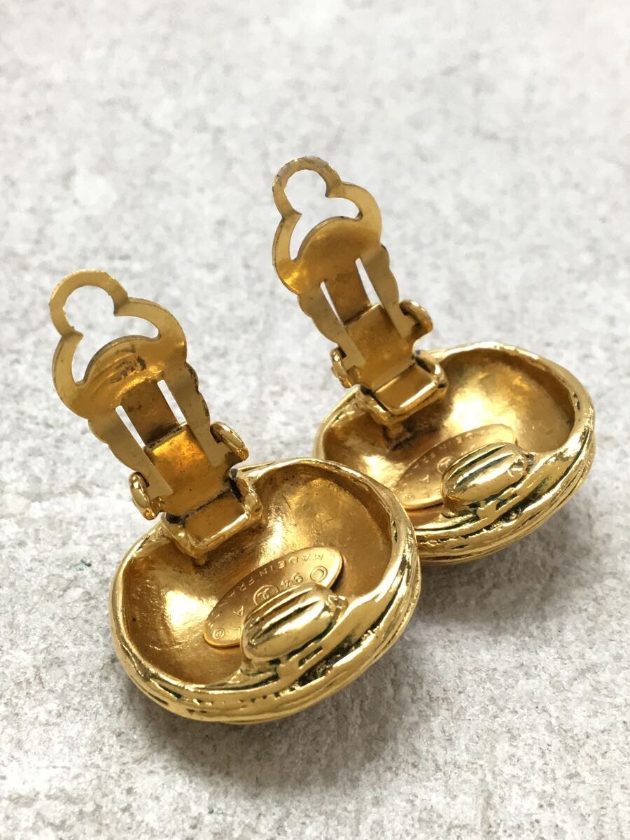 CHANEL◆イヤリング/ココマーク/Vintage Earring/94A/箱付/GLD_画像4