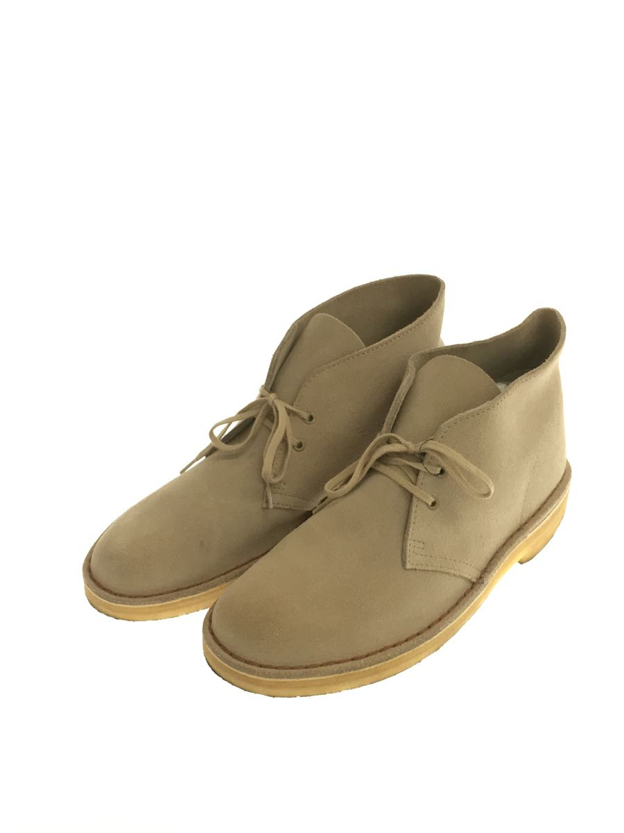 Clarks◆シューズ/US7.5/BEG/スウェード/Desert Boot/11176/ベージュ_画像2