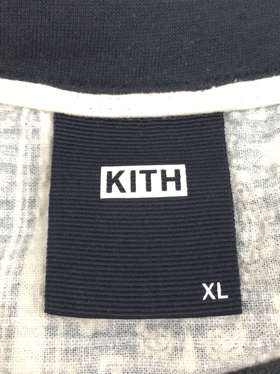 KITH◆Tシャツ/XL/コットン/マルチカラー/パッチワークTEE/_画像3