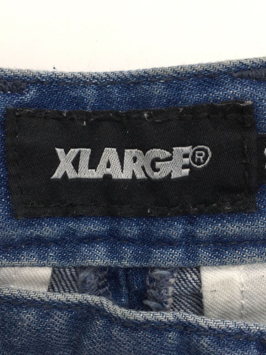 X-LARGE◆ボトム/30/コットン/IDG/01192604/ LIGHT DENIM TUCK PUNTS_画像4