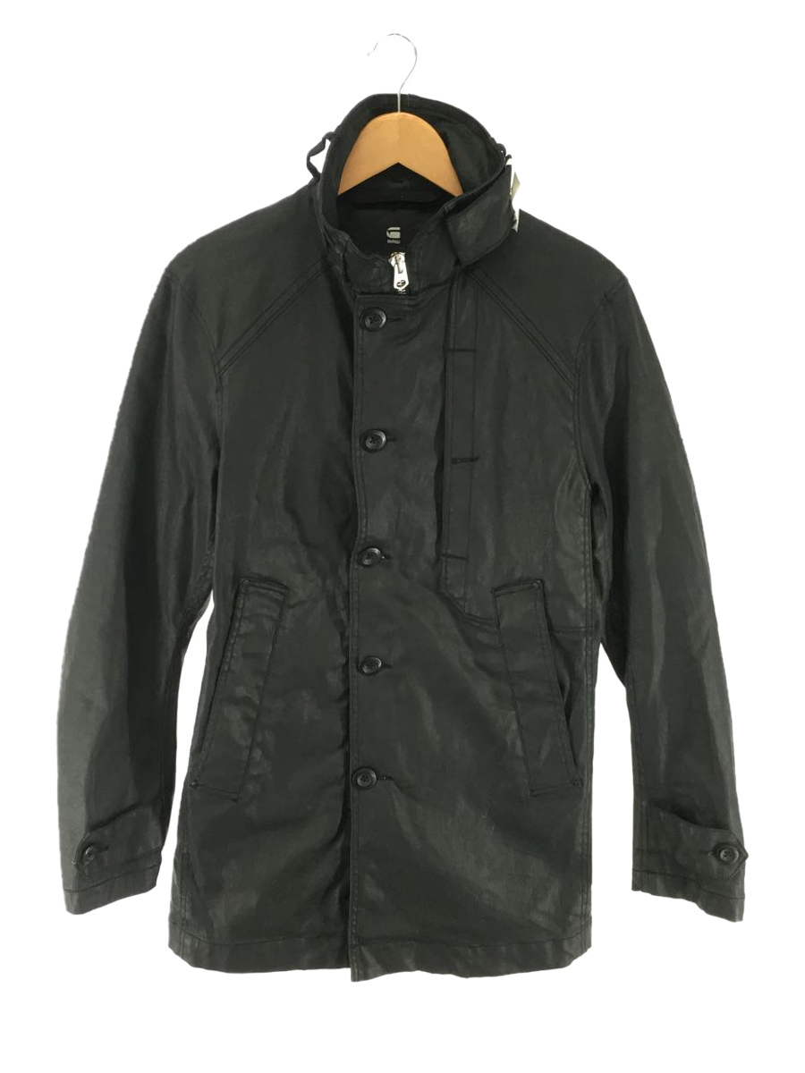 クラシック G-STAR RAW◇トレンチコート/XS/デニム/BLK/無地 XSサイズ