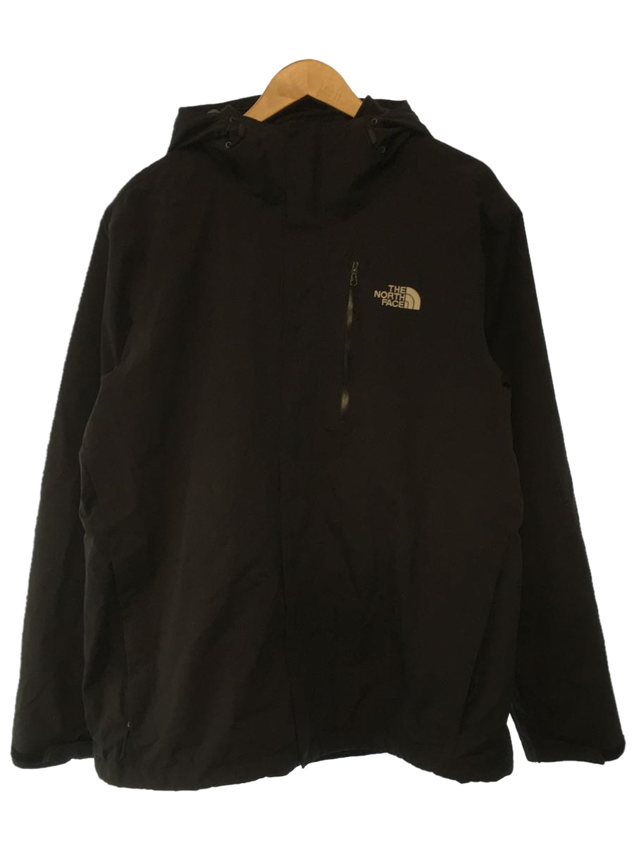 THE NORTH FACE◆マウンテンパーカ/XL/ナイロン/BLK/NF0A3VJW/3WAY MOUNTAIN PARKA DRYVENT/