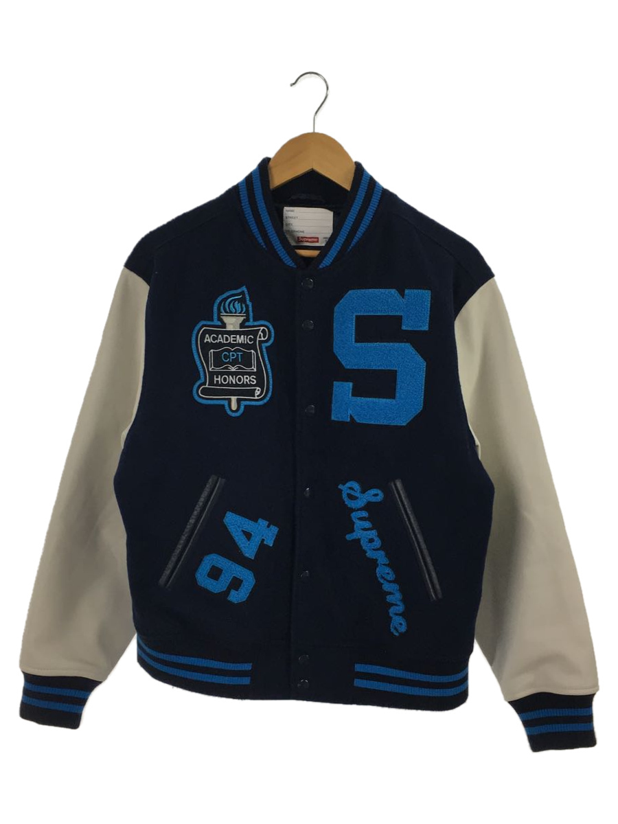 Supreme◇19FW/スタジャン/S/ウール/IDG/ TEAM Varsity Jacket