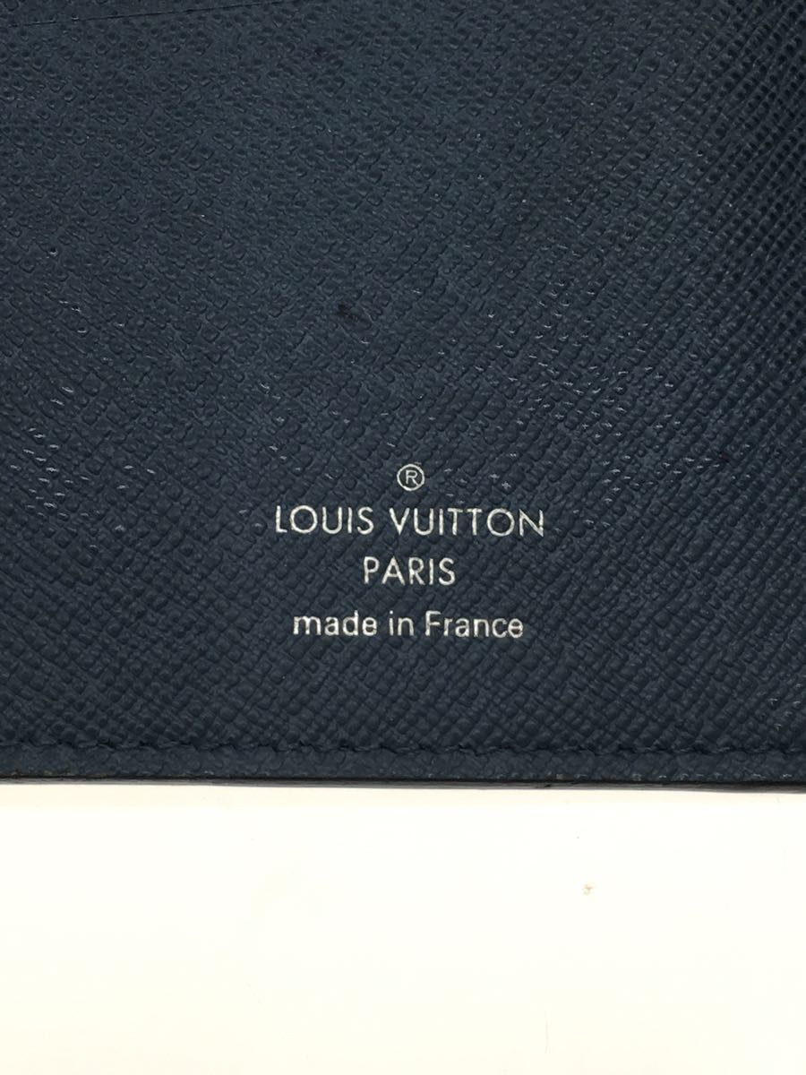 LOUIS VUITTON◆ポルト・フォイユ・ブラザ_ソフィアコッポラ_BLU/-/ブルー/レディース/ラグジュアリー_画像3