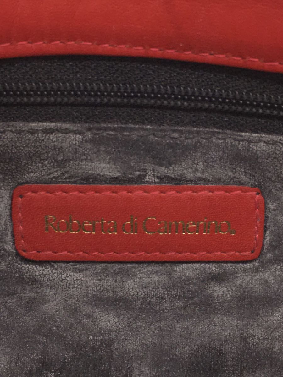 Roberta di Camerino* clutch bag / leather /RED