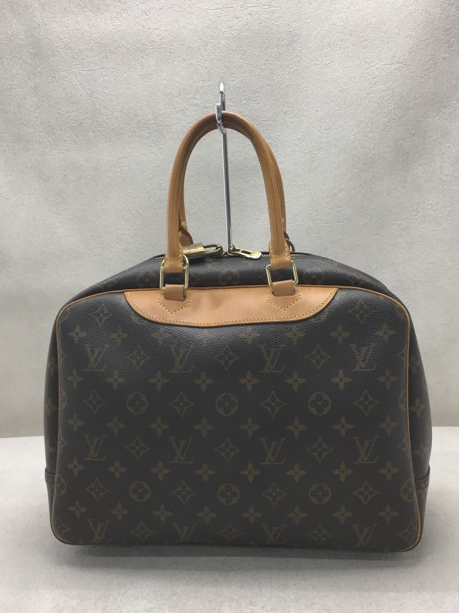 LOUIS VUITTON◆ドーヴィル_モノグラム_BRW/PVC/BRW_画像4