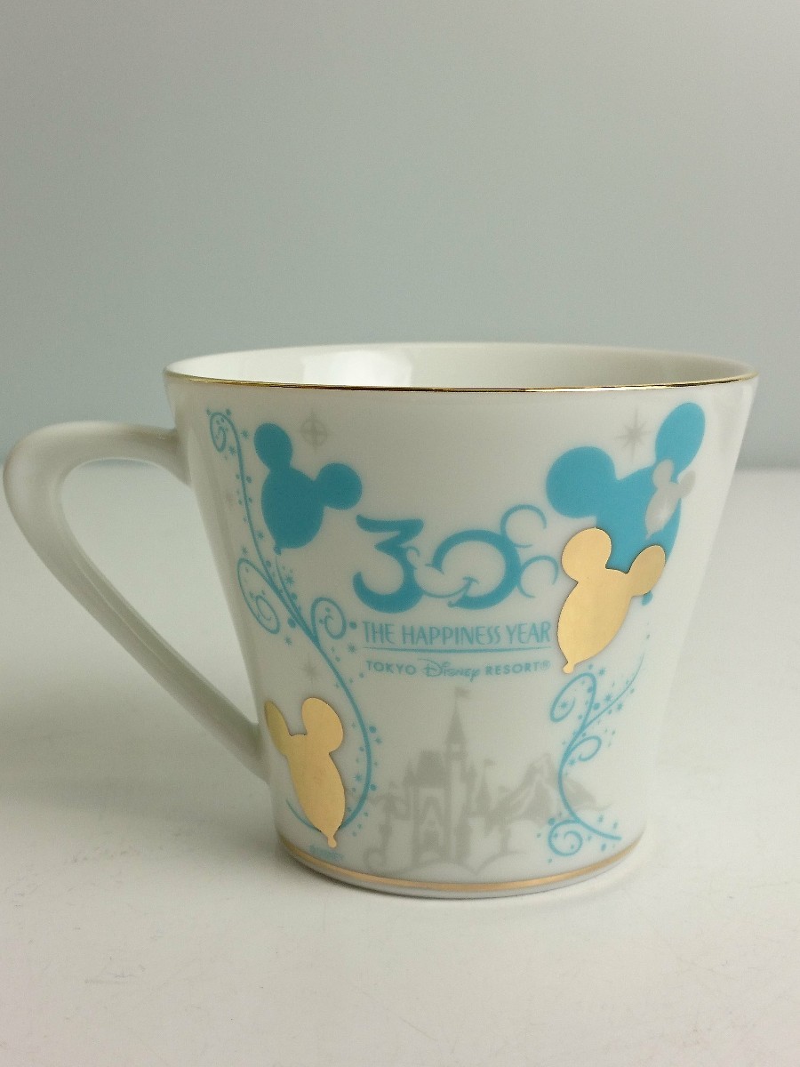UCC◆カップ&ソーサー/2点セット/BLU/80th anniversary/Disney_画像3