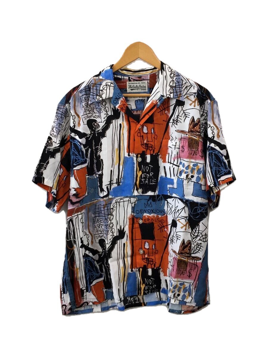サイズ】 WACKO MARIA◇21SS/JEAN-MICHEL BASQUIAT HAWAIIAN SHIRT