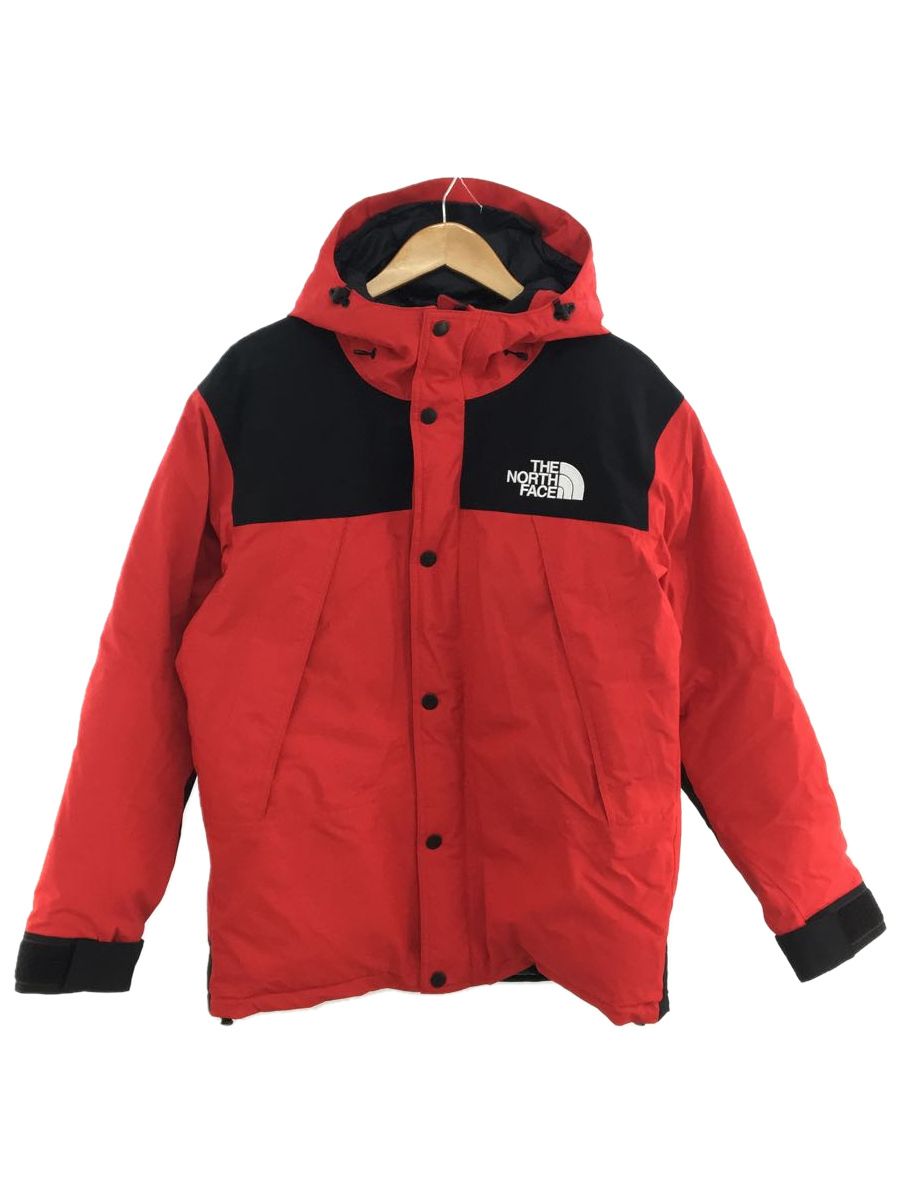 THE NORTH FACE◇マウンテンダウンジャケット/M/ナイロン/レッド