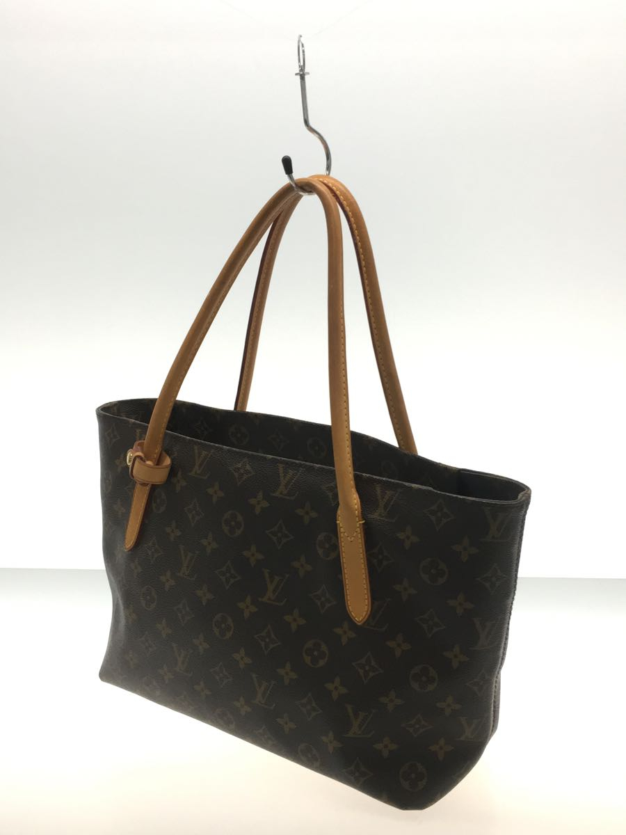 LOUIS VUITTON◇ラスパイユPM_モノグラム_BRW/PVC/BRW/総柄