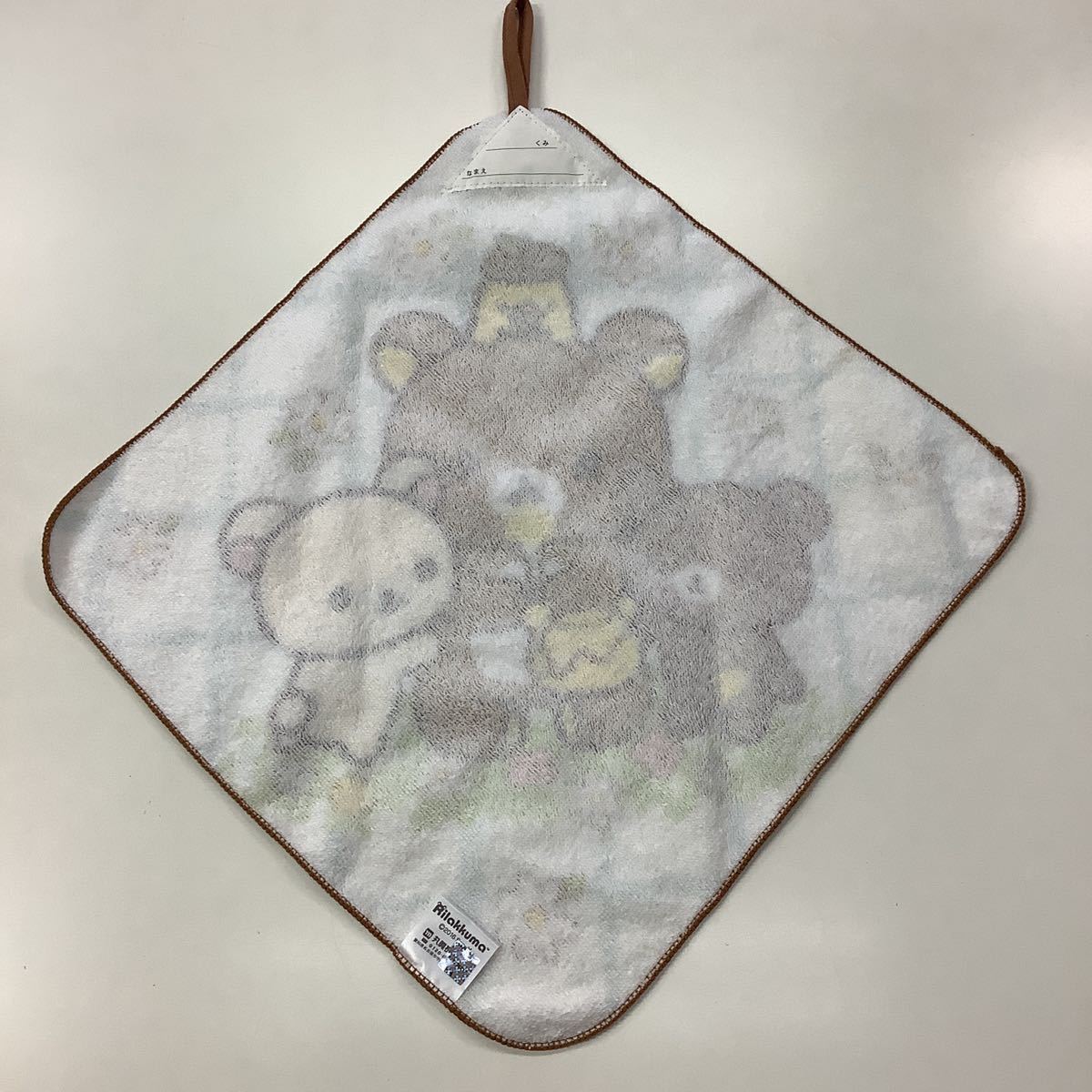  Rilakkuma loop attaching hand towel 3 pieces set go in . go in . pretty 33x32.