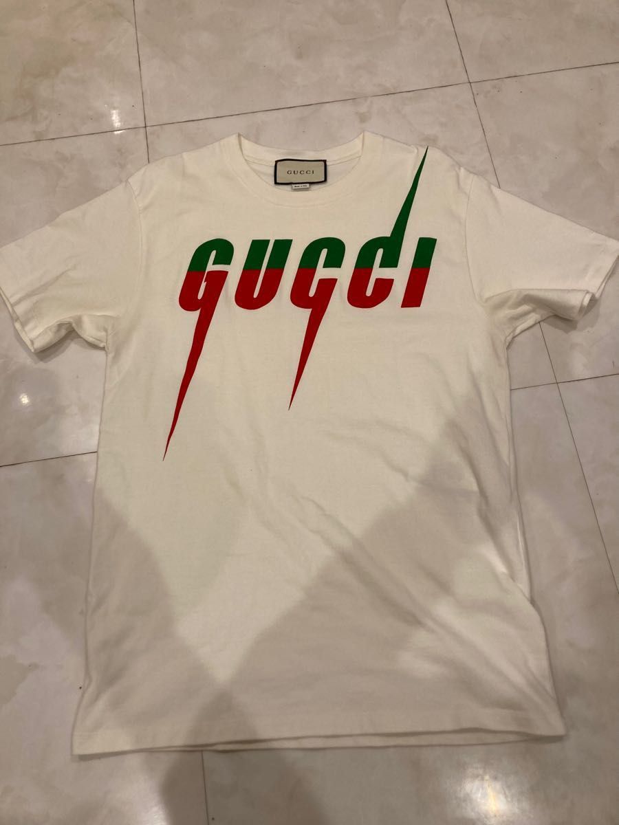 【サイズXS】GUCCI ブレードTシャツ　ホワイト 半袖Tシャツ Tee