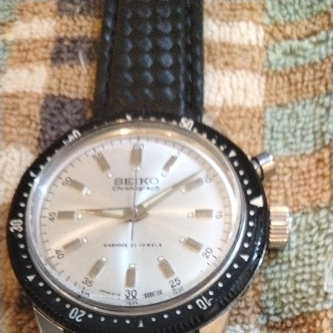 SEIKO クラウンワンプッシュ クロノグラフ前期 東京オリンピック記念