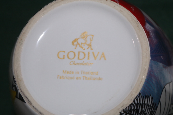 ゴディバ godiva マグカップ アート 中古の画像8