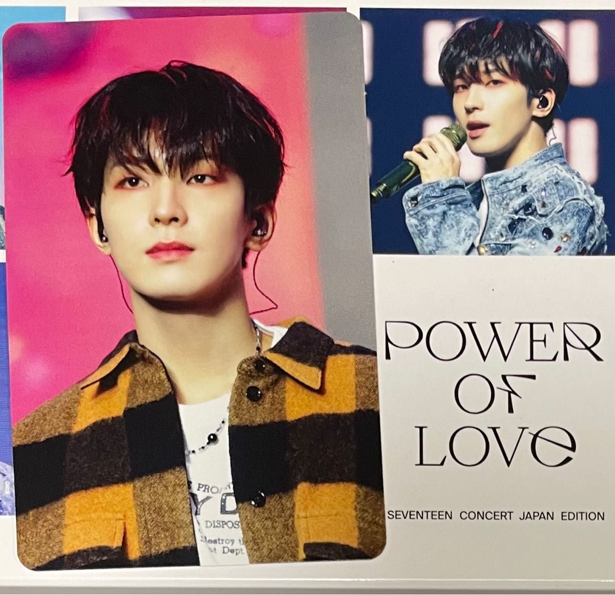 【ウォヌ】SEVENTEEN POWER OF LOVE blu-ray トレカ