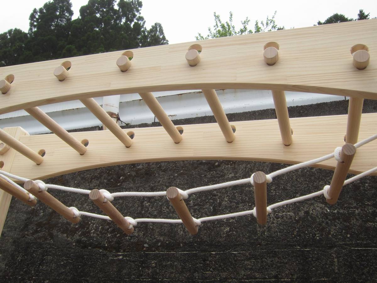お歳暮 ☆オーダーうんていクラシック☆室内うんてい・ハンドメイド ジャングルジム