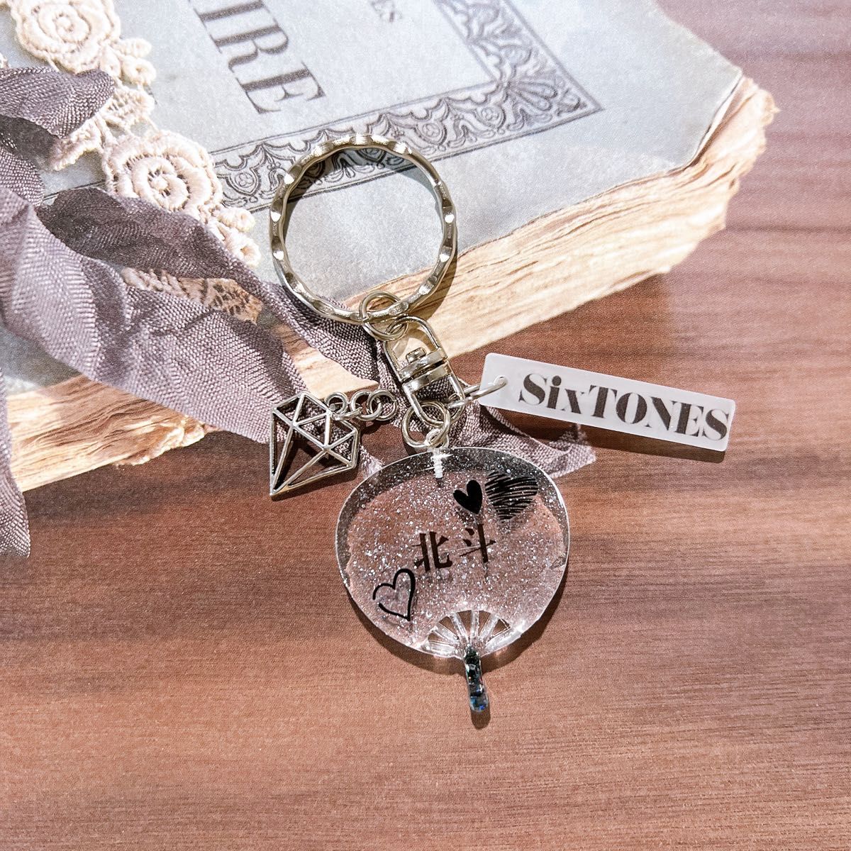 SixTONES うちわキーホルダー ハンドメイド レジン|Yahoo SixTONES うちわキーホルダー ハンドメイド レジン|Yahoo