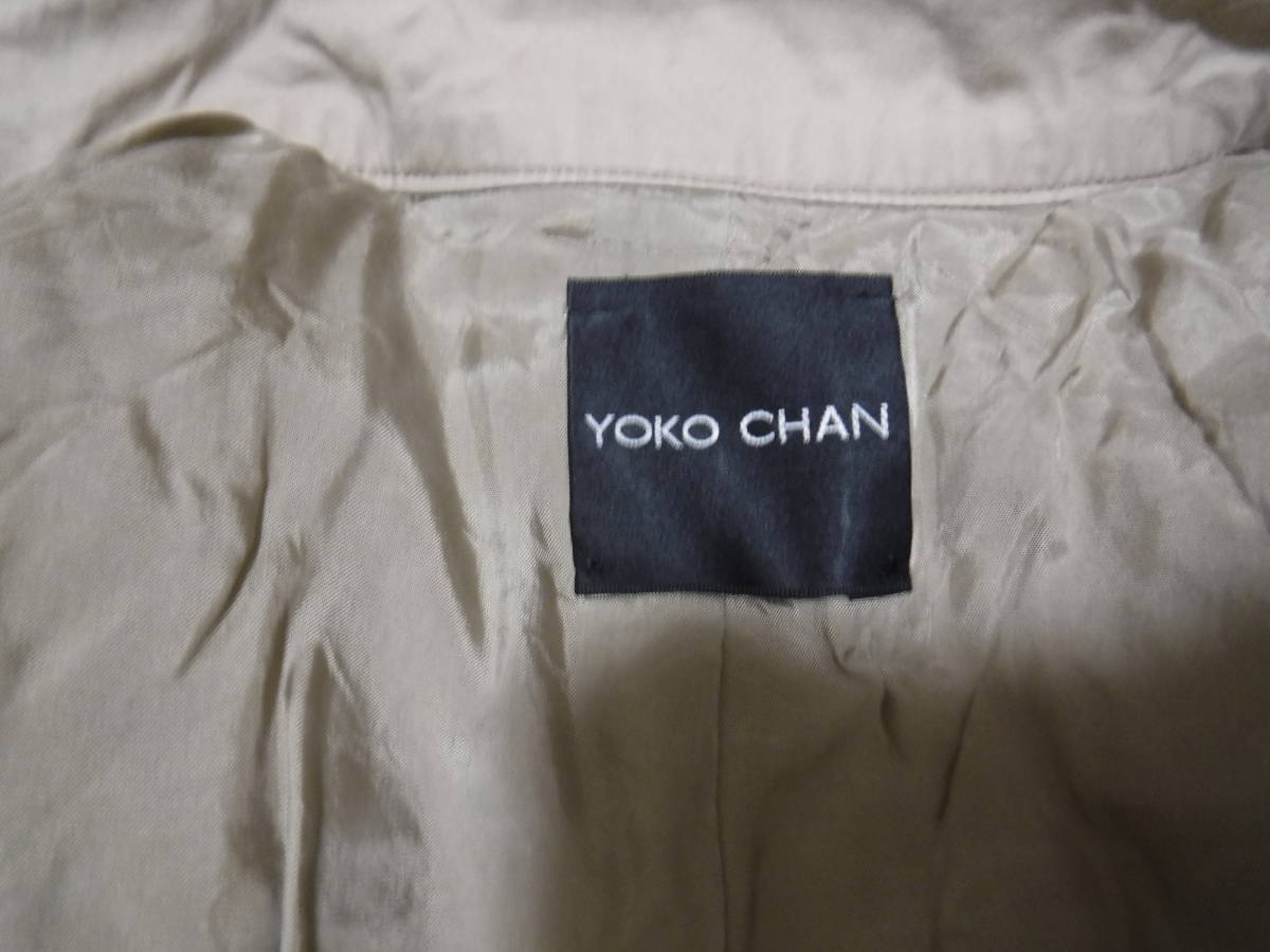 YOKO CHAN　ヨーコチャン　コート　サイズ３８　日本製_画像7