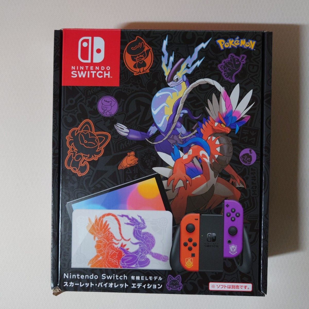 Nintendo Switch(有機ELモデル) スカーレット・バイオレット
