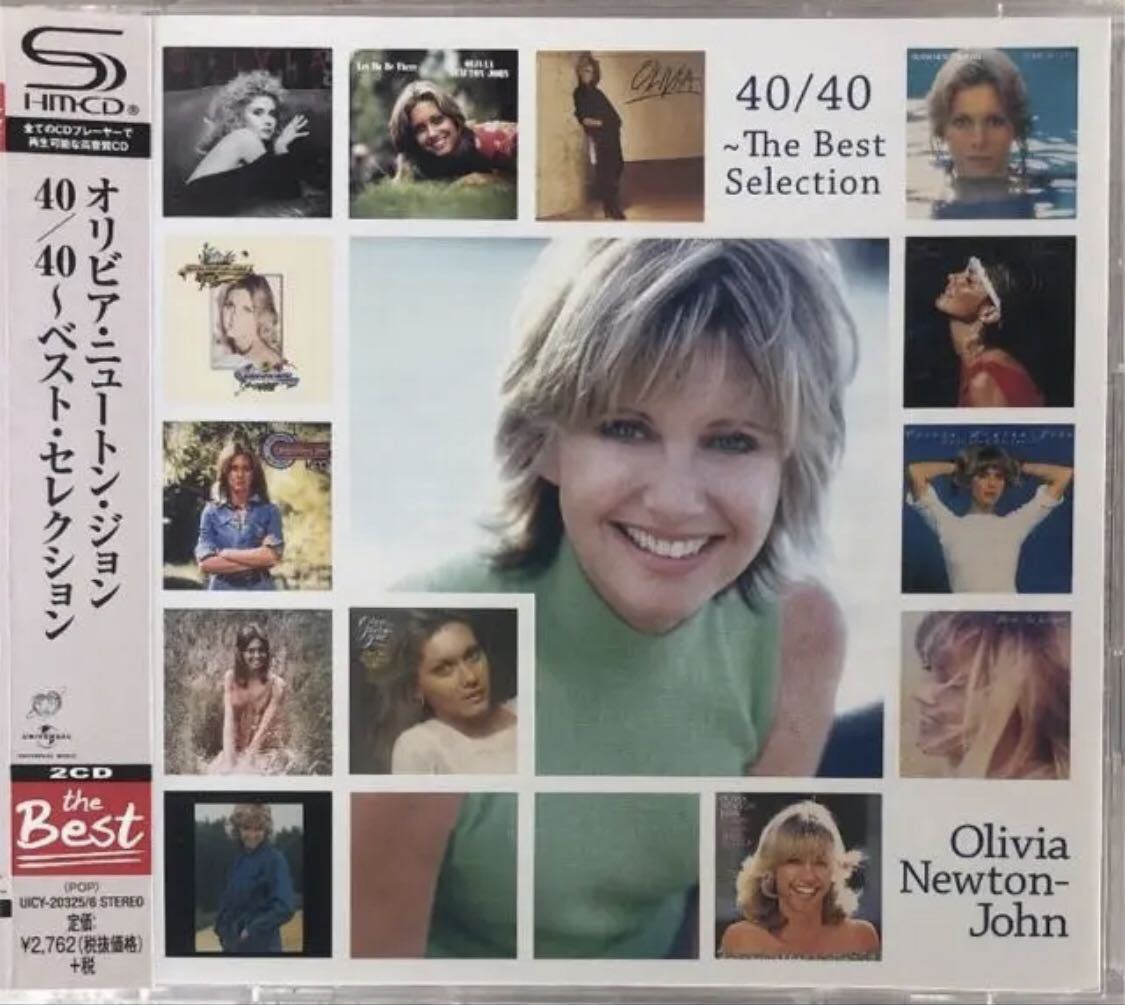 2 SHM-CD 帯付き 国内盤 Olivia Newton-John 40/40 - BEST|PayPayフリマ