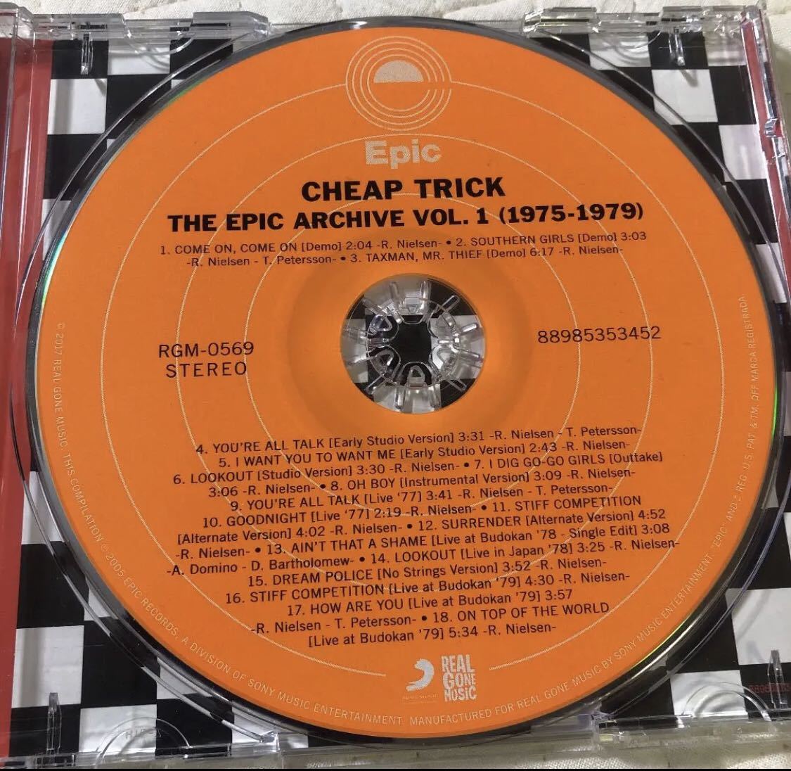 Cheap Trick / チープ・トリック / Epic Archive Vol.1（1975-79）