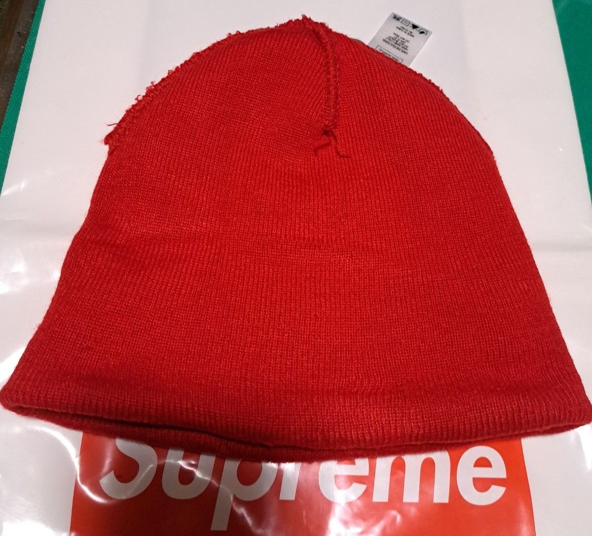 SUPREME Patch Beanie 18SS 存在感ある LOGO PATCH